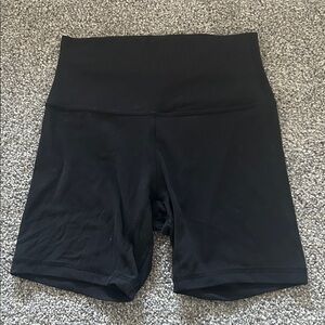 lululemon Black align Shorts 6 inch!